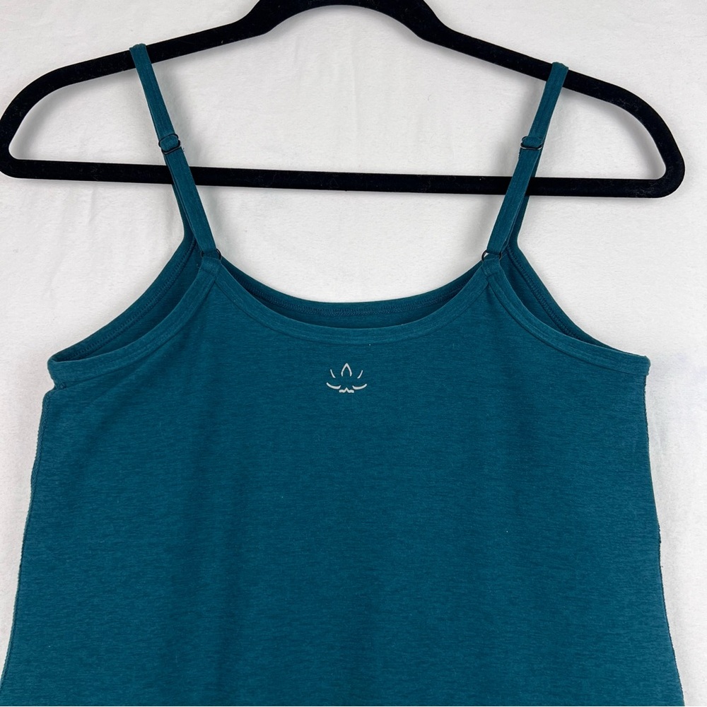 Beyond Yoga Sz S Spacedye Essentials Dress In Deep Sea Heather Blue Green Tennis - Picture 9 of 15